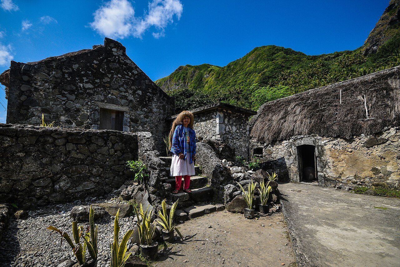 Traditional stone houses in a Sabtang village